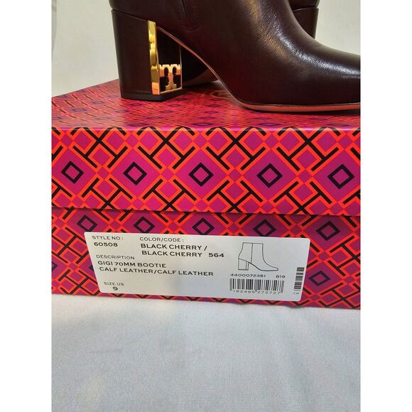 Tory Burch Gigi Booties Size 9 - Picture 9 of 10